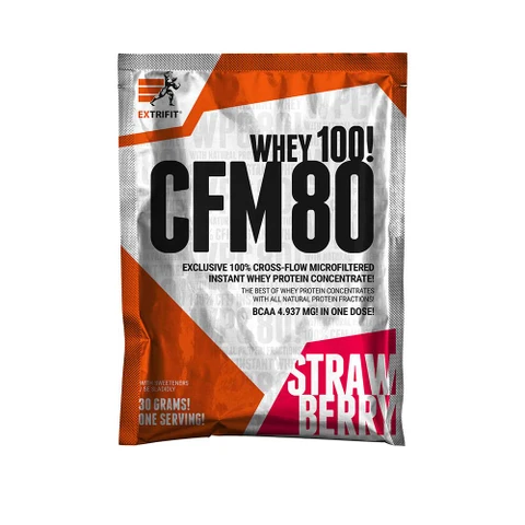 Extrifit CFM Instant Whey 80 30 g strawberry