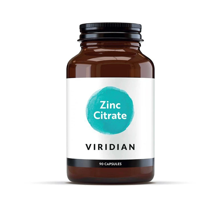Viridian Zinc Citrate 90 cps (Zinek)