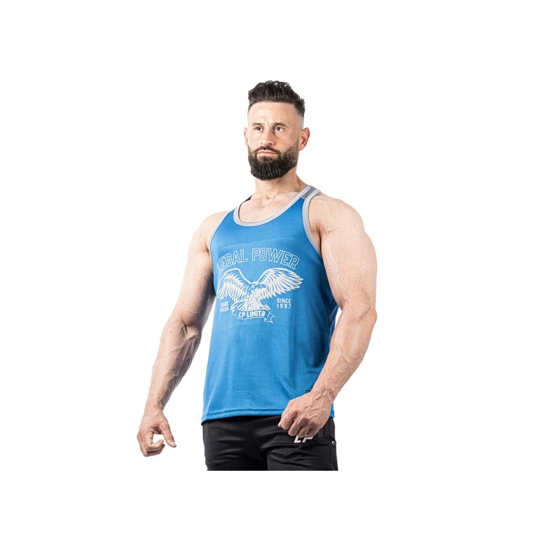 Legal Power Tank Top 2005-760 blue grey