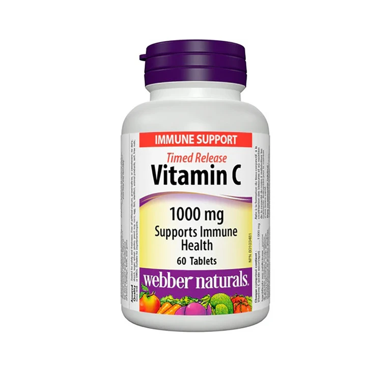 Webber Naturals Vitamin C 1000 mg 60 tbl