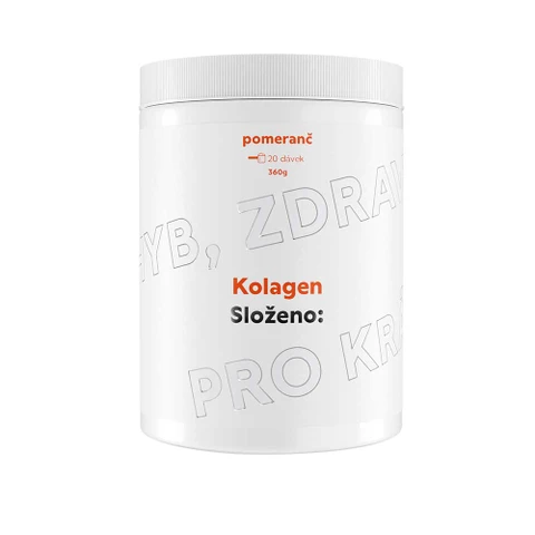 Složeno: Kolagen 360 g pomeranč