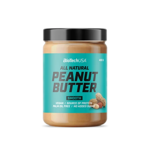 BioTech Peanut Butter 400 g smoth