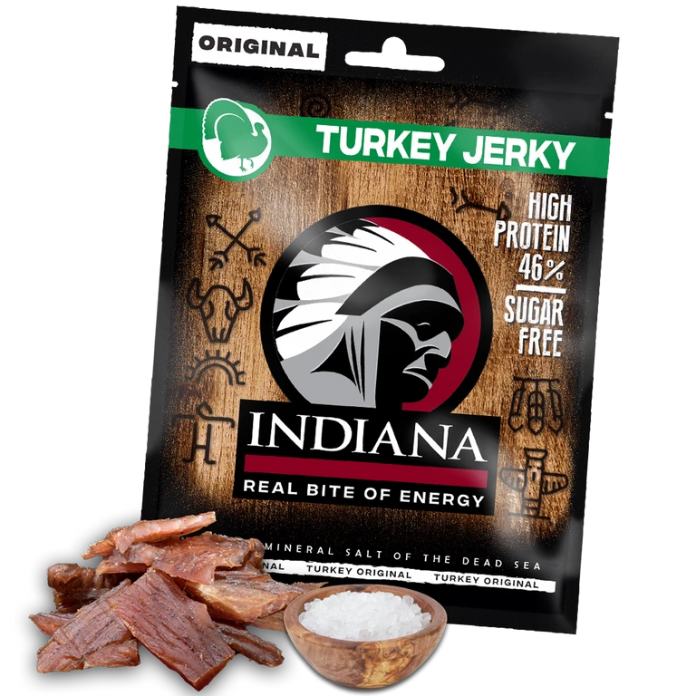 Indiana Jerky Turkey 90 g original