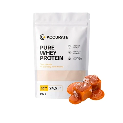 Accurate+ Pure Whey 500 g salted caramel