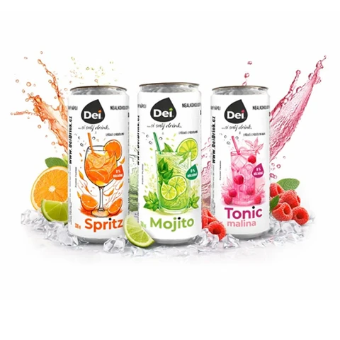 Special Offer 2+1 FREE Dei Non-alcoholic Sparkling Drink 330 ml mojito