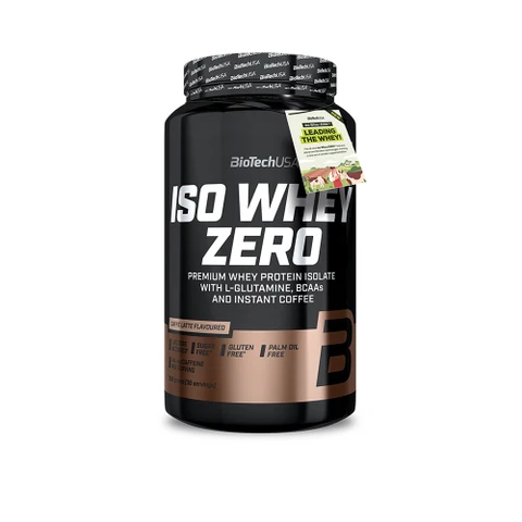 BioTech Iso Whey Zero 908 g caffé latte