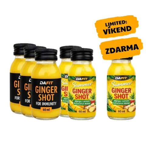 Special Offer 5+1 FREE Dafit Ginger Shot For Immunity 60 ml + Summer Ginger Shot 60 ml