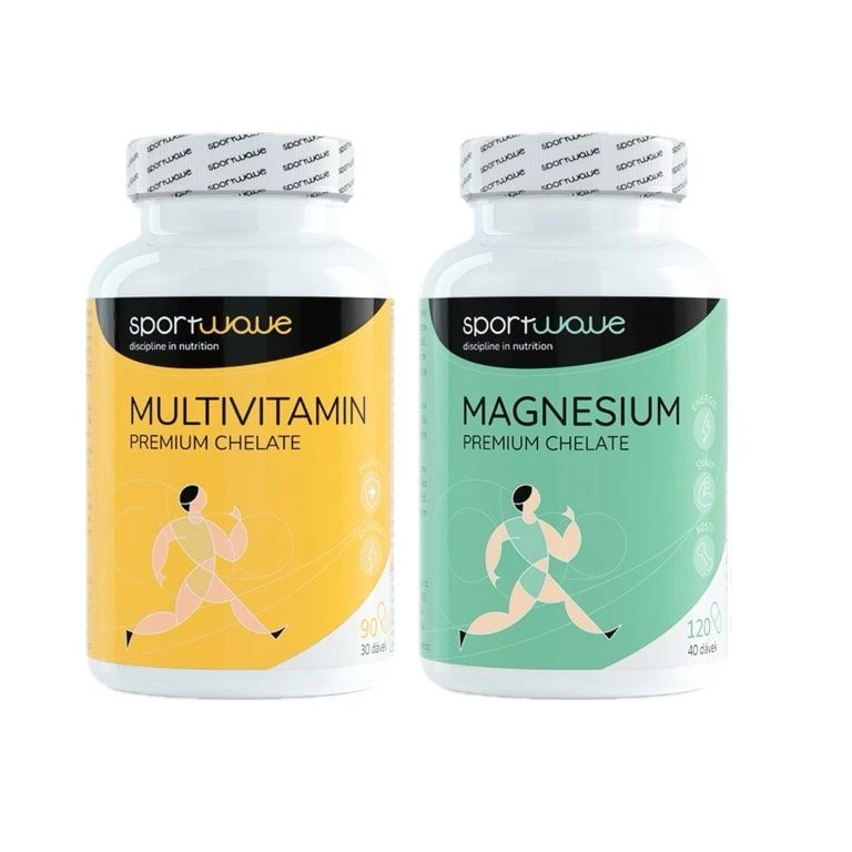 Special Offer SportWave® Multivitamin Premium Chelate 90 cps + Magnesium Chelate 120 cps