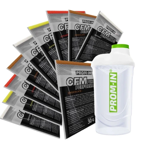 Special Offer 10x Prom-In CFM Pure Performance 30 g + FREE Shaker 600 ml