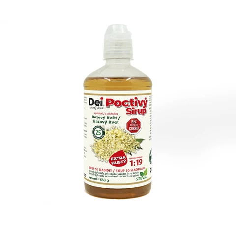 DeiSirup Honest Syrup 485 ml elderflower