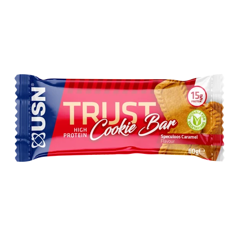 USN Trust Cookie Bar 60 g speculoos caramel