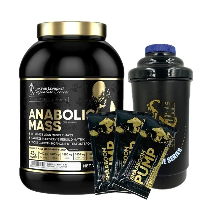 AKCE Kevin Levrone Levrone Mass 3000 g + ZDARMA Šejkr 600 ml + 3x vzorek