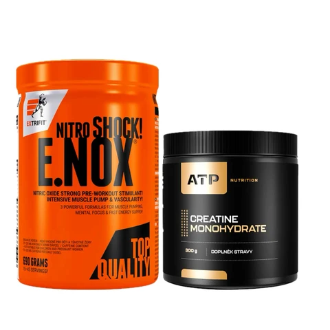 Special Offer Extrifit E.Nox Shock 690 g + FREE ATP Nutrition Creatine Monohydrate 300 g