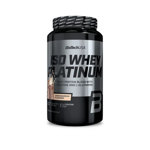BioTech Iso Whey Platinum 908 g cookies cream