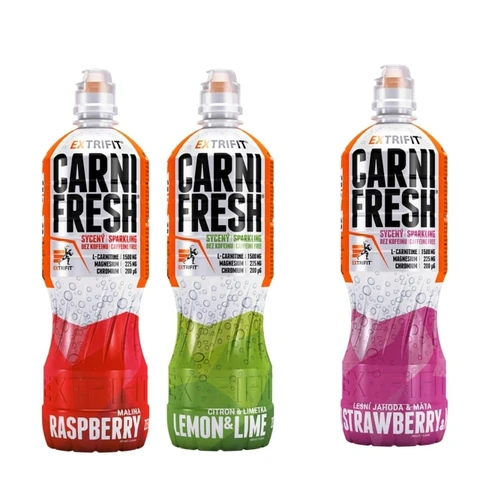 AKCE 2+1 ZDARMA Extrifit Carnifresh Sparkling Caffeine free 850 ml