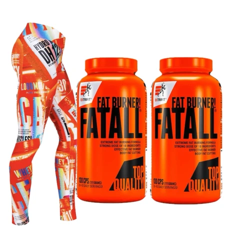 Special Offer 1+1 Extrifit Fatall Fat Burner 130 cps + FREE legging