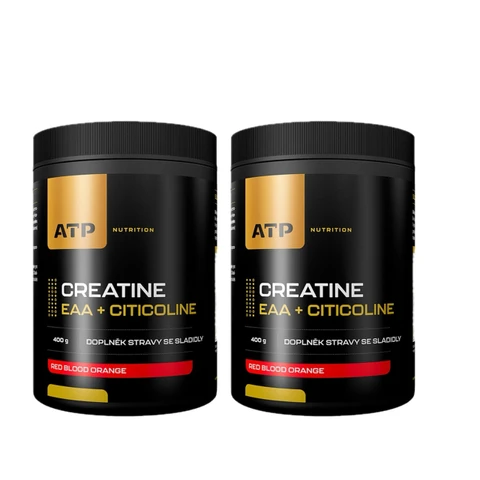 Special Offer 1+1 ATP Nutrition Creatine + EAA + Citicoline 400 g red blood orange
