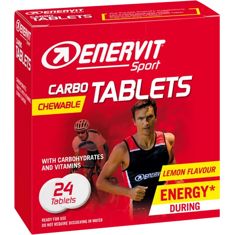 Enervit Carbo Tablets 24 tbl citron