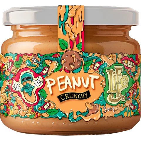 LifeLike Peanut 300 g crunchy