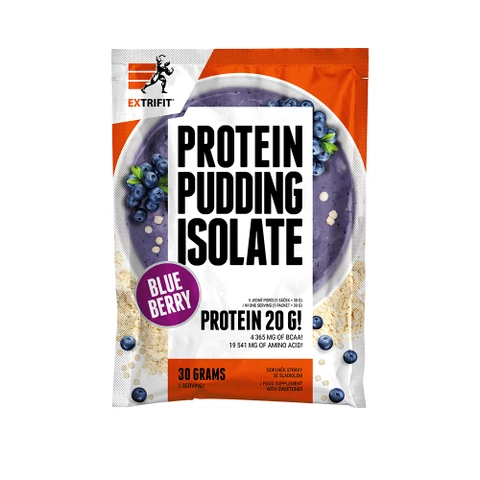 Extrifit Protein Pudding Isolate 30 g blueberry