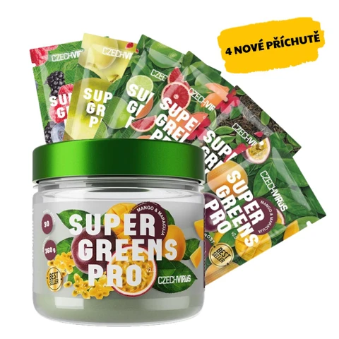 Special Offer Czech Virus Super Greens Pro V2.0 360 g + FREE 6x Super Greens Pro V2.0 12g