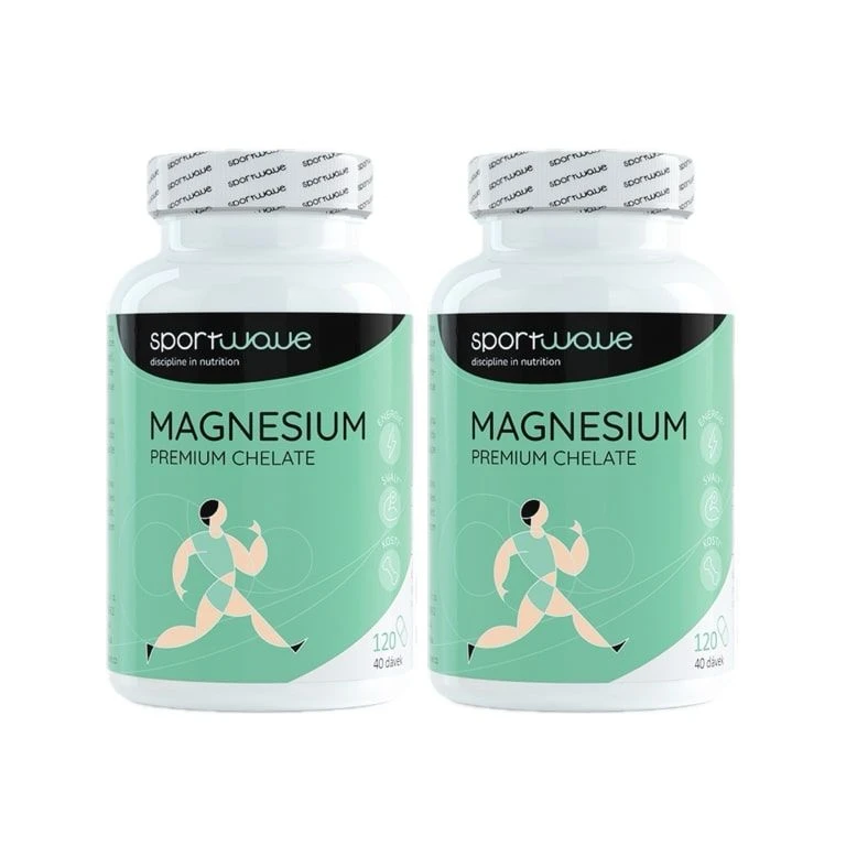 Special Offer 1+1 Sport Wave Magnesium Premium Chelate 120 cps