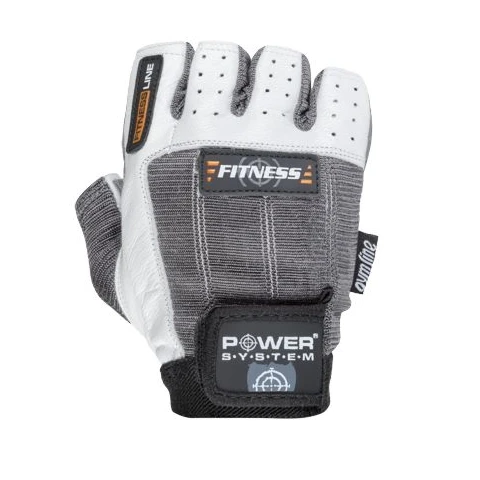 Fitness gloves white grey XXL
