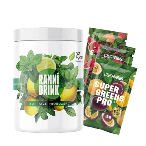 AKCE Revix Ranní drink 250 g + ZDARMA 3x Super Greens 12 g