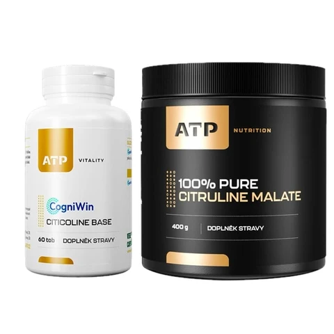 Special Offer ATP CogniWin Citicoline Base 60 tob + FREE 100% Pure Citruline Malate 400 g