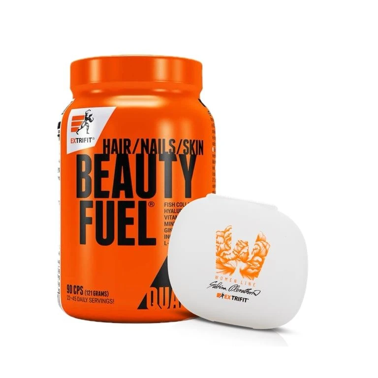 Special Offer Extrifit Beauty Fuel 90 cps + FREE Pillbox