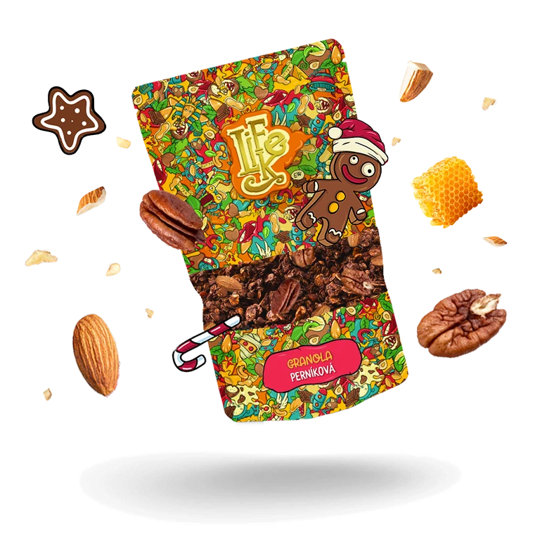 LifeLike Granola 400 g gingerbread