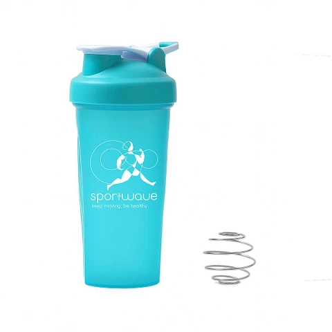 SportWave® Shaker Keep Moving, Be Healthy 600 ml blue