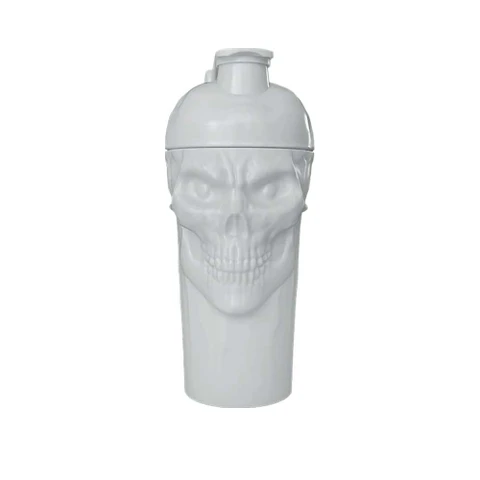 JNX Sports The Curse Skull Shaker 700 ml light grey