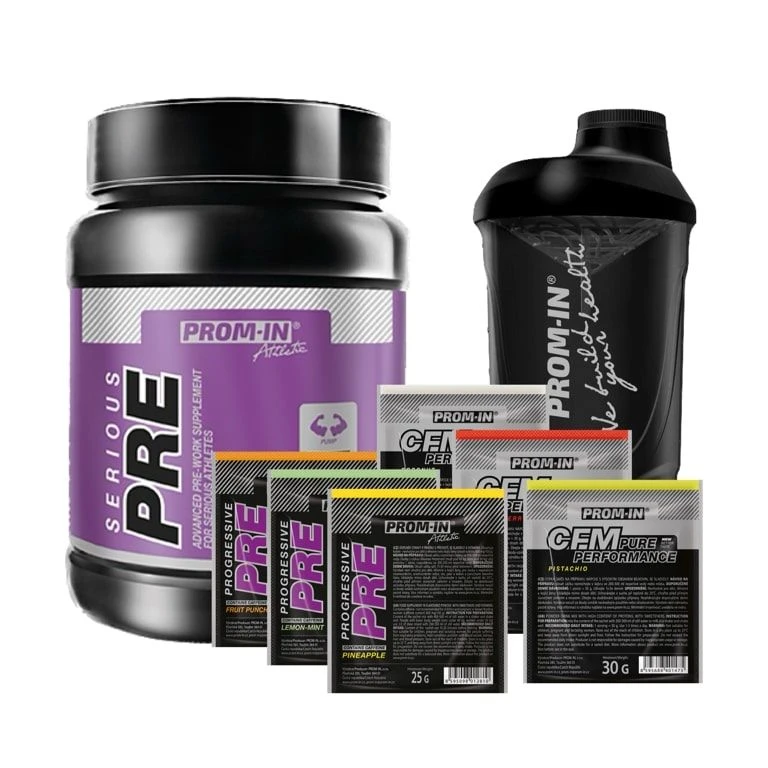 Special Offer Prom-In Serious PRE 750 g + FREE Shaker 600 ml + 6x sample