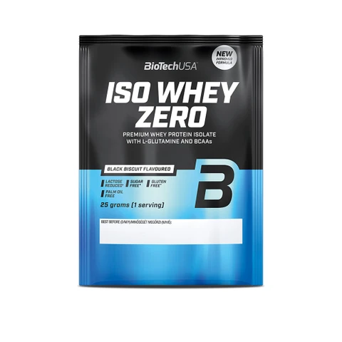 BioTech Iso Whey Zero 25 g black biscuit