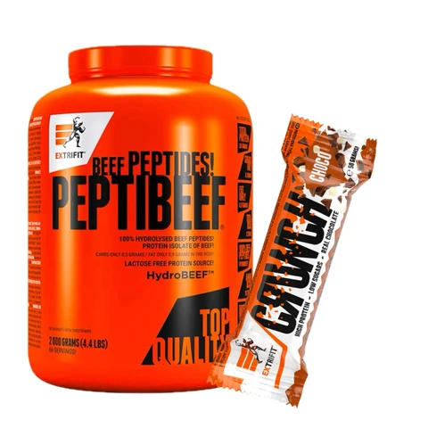 AKCE Extrifit Peptibeef 2000 g + ZDARMA Protein Bar Crunch 50 g