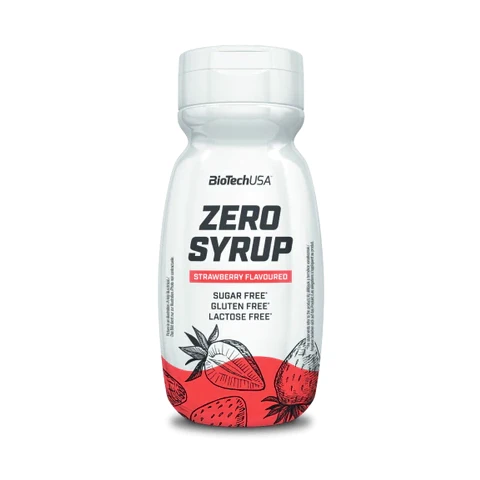 BioTech Zero Syrup 320 ml strawberry