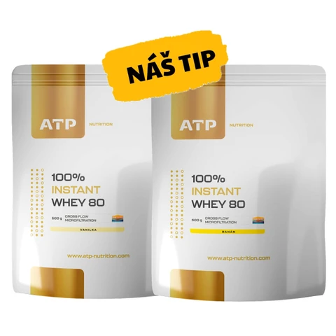 Special Offer 1+1 ATP Nutrition 100% Instant Whey 80 CFM 500 g