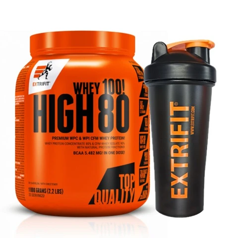 Special Offer Extrifit High Whey 80 1000 g + FREE Shaker 600 ml