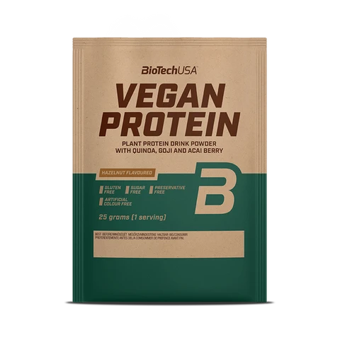 BioTech Vegan Protein 25 g hazelnut