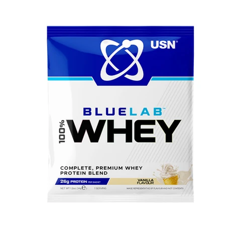 USN BlueLab 100 % Whey Protein Premium 34 g vanilla