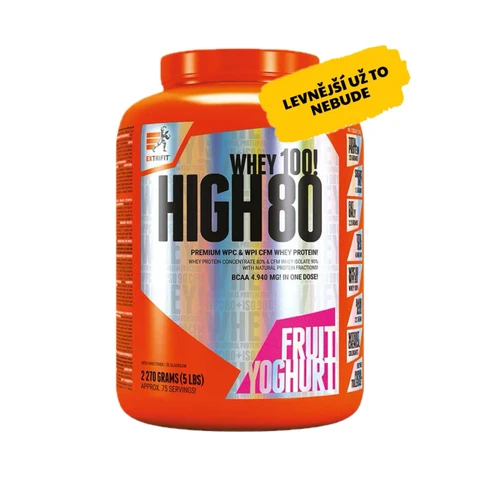 Special Offer Extrifit High Whey 80 2270 g fruit yoghurt