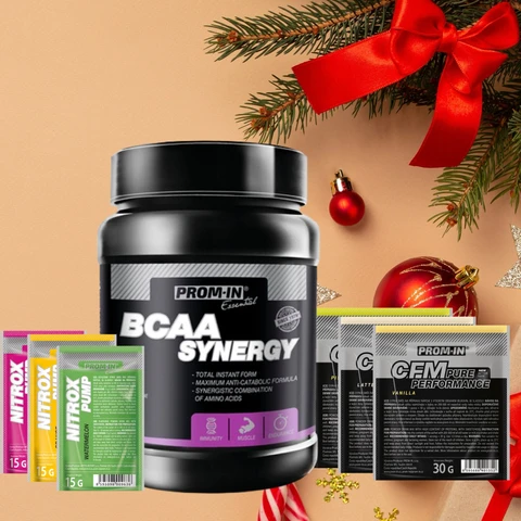 Special Offer Prom-In Essential BCAA Synergy 550 g + FREE Shaker 600 ml + 3x sample