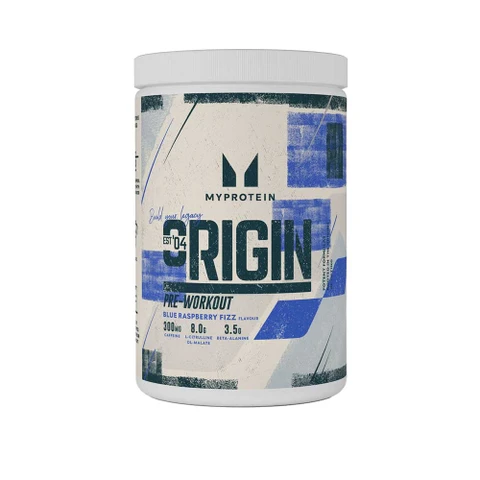 MyProtein Origin Pre-Workout 600 g blue raspberry