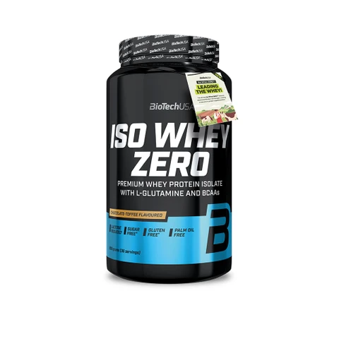 BioTech Iso Whey Zero 908 g chocolate toffee