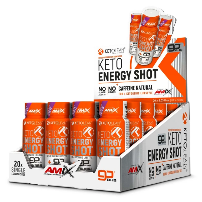 Amix KetoLean Keto goBHB Energy Shot 20 x 60 ml forest fruit