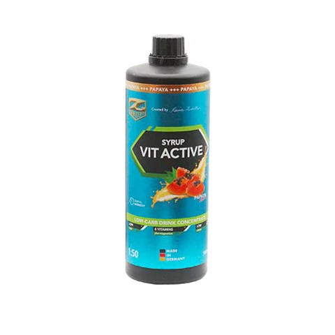 Z Konzept Vit Active Syrup Low Carb 1000 ml papaya