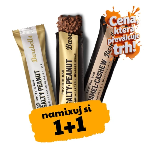 AKCE 1+1 ZDARMA Barebells Protein Bar 55 g