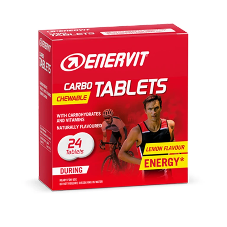 Enervit Carbo Tablets 24 tbl lemon