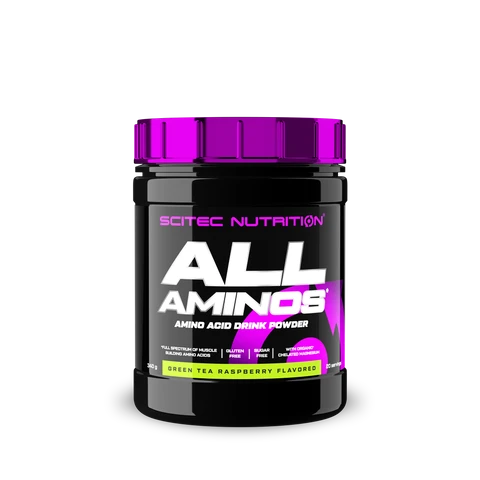 Scitec Nutrition All Aminos 340 g green tea raspberry